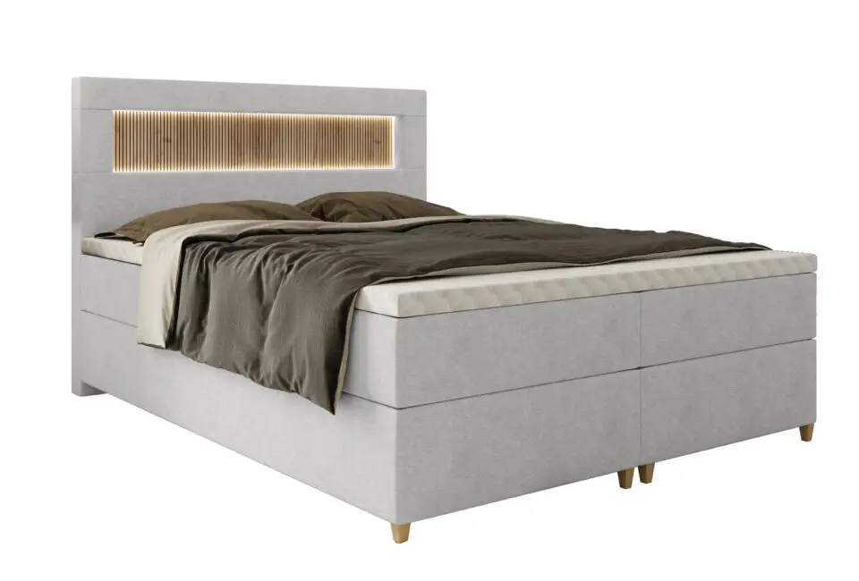 מיטה מרופדת אירופאית על רגליים , עם ארגז מצעים גדול. מגוון הקולקציות הרחבות של יבוא בלעדי מבית ביאנקו ליין בעמ יבואני סחורה ברמה גבוה כל מוצר נבחר עי מומחי חברת ביאנקו ליין הן באיכות והן בעיצוב , ביאנקו ליין מתמחה ביבוא מערכות ישיבה , פתרונות אירוח , ספות נפתחות למיטה , ספה דו מושבית נפתחת למיטה , מזנונים , ארון מיטה , מיטת קיר , מיטות עם הפרדה , ארונות כניסה