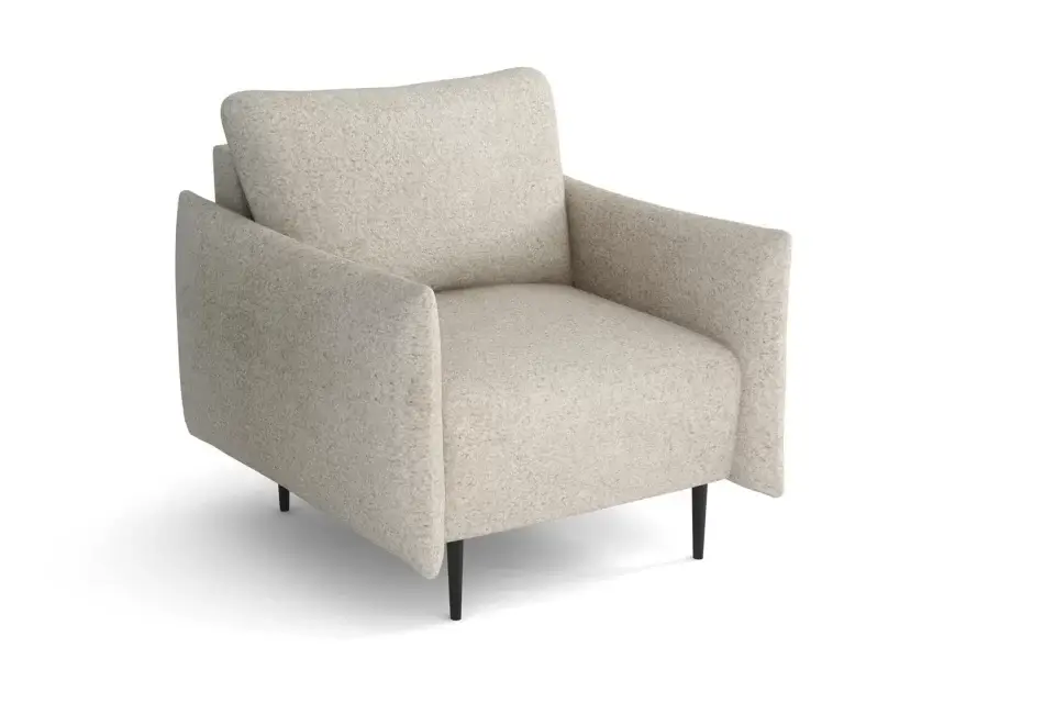 כורסא מעוצבת רחבה דגם לאמבי רוחב 90 סמ כולל ידיות על רגליים גבוהות מגיעה במגוון רחב של בדים המצאת pedro capullo אחד מהמעצבים הכי מפורסמים בעידן הנוכחי בספרד , כורסא נוחה קלה מעוצבת ונוחה