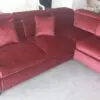 סלון פינתי נפתח למיטה דגם בנגקוק - תמונה מבית לקוח שהעשה הזמנה מיוחדת בבד ספיישל בורדו סלון פינתי נוח מאוד ישיבה רכה , רגליים גבוהות גודל הסלון 290 על 220 יבוא בלעדי של המותג ביאנקו הסלון הפינתי נפתח למיטה זוגית גדולה עם ארגז מצעים גדול