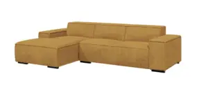 סלון פינתי מעוצב דגם קנקון - סלון פינתי גדול רביצתי סט ספוגים על בסיס של קפיצים מבודדים גודל הסלון 3 מטר על 171