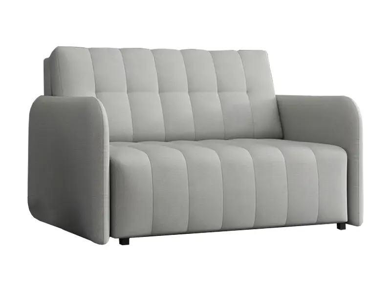 ספה מיני קטנה דגם ויוה גראנד , בעלת מראה עשיר פתיחה מיוחדת קלה נפתחת קדימה למיטה וחצי , רוחב הכורסא כולל הידיות הינו 125 סמ , ספה נפתחת למיטה ייצור אירופאי , בסטסלר במדינת ישראל מתאים לחדרים קטנים לחדרי אירוח למלונות לצימרים ועוד גודל המיטה 112 על 190