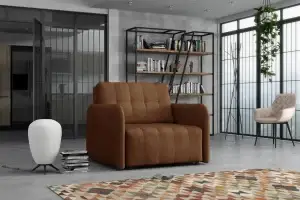 כורסא נפתחת למיטה דגם ויוה גראנד , בעלת מראה עשיר פתיחה מיוחדת קלה נפתחת קדימה למיטת יחיד , רוחב הכורסא כולל הידיות הינו 95 סמ , כורסא נפתחת למיטה ייצור אירופאי , בסטסלר במדינת ישראל מתאים לחדרים קטנים לחדרי אירוח למלונות לצימרים ועוד הספה נפתחת למיטה 80 על 190