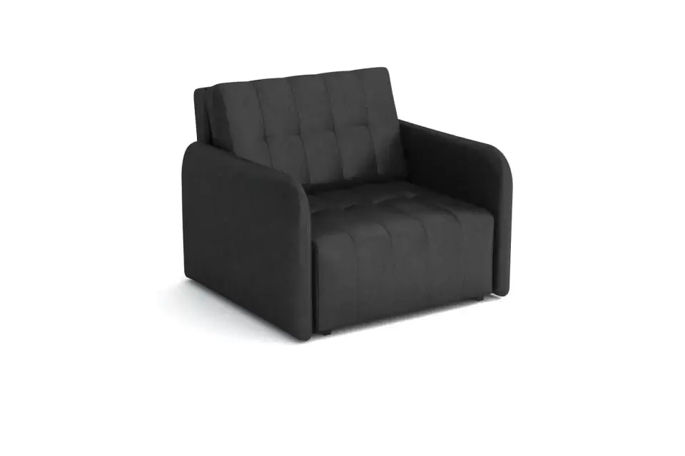 כורסא נפתחת למיטה דגם ויוה גראנד , בעלת מראה עשיר פתיחה מיוחדת קלה נפתחת קדימה למיטת יחיד , רוחב הכורסא כולל הידיות הינו 95 סמ , כורסא נפתחת למיטה ייצור אירופאי , בסטסלר במדינת ישראל מתאים לחדרים קטנים לחדרי אירוח למלונות לצימרים ועוד הספה נפתחת למיטה 80 על 190