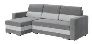 סלון פינתי דגם Leaf - בצבע אפור